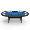 Mesas de pôquer Texas Holdem Casino da I-Shape com pernas de madeira
