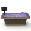Aanpasbare standaard handmatige casino Sic Bo tafel met vilt Aanpasbare standaard handmatige casino Sic Bo tafel met vilt