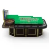 Europese stijl houten casino roulettetafel met renbaan Europese stijl houten casino roulettetafel met renbaan