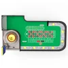 Europese stijl houten casino roulettetafel met renbaan Europese stijl houten casino roulettetafel met renbaan
