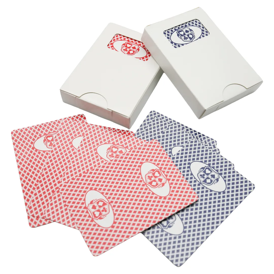 Nemis qora yadroli qog'oz moslashtirilgan Poker o'yin kartalari Casino uchun