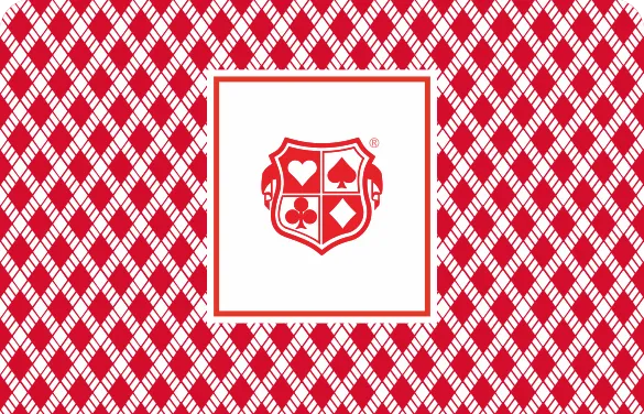 Playing card back logo style 3