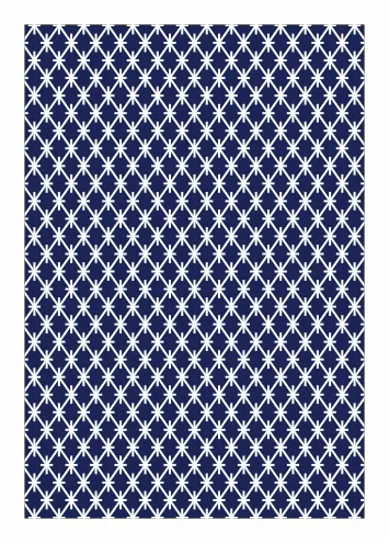 Plastic playing card back design 4