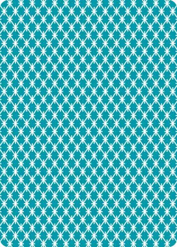 Paper playing card back design 4