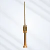 Gold adjustable pedestal stand for dual-side casino baccarat LED roadmap screen ultra-thin design