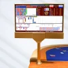 High-end gold casino baccarat dual display screen ultra-thin 32 inch big road cockroach big eye patterns welcome