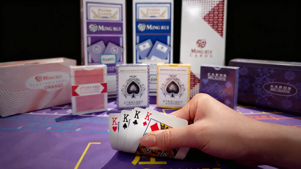 Carte da gioco da casinò personalizzate