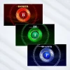 Baccarat Points V3 dynamic winning animations Banker red B Player blue P Tie green T glowing circle effects Baccarat Points V3 dynamic winning animations Banker red B Player blue P Tie green T glowing circle effects