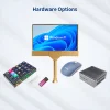Baccarat Points V3 hardware options 27 inch gold stand double sided display wireless keyboard mouse mini PC USB software key Baccarat Points V3 hardware options 27 inch gold stand double sided display wireless keyboard mouse mini PC USB software key