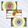 EC11 Horizontal Sic Bo roadmap display real-time High red H Low blue L winning result large glowing circle animations triple effect