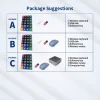 Niu Niu yo'l xaritasi uchun paket takliflari – Simsiz klaviatura, USB disk, sichqoncha, mini-xost va displey ekranlari bilan A dan F gacha paketlar EC09 Niu Niu yo'l xaritasi tizimi - simsiz klaviatura, USB disk, sichqoncha, mini-xost va displey ekranlari bilan AF paketlarini taqdim etadi