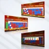 Interfaccia software del sistema di mappe stradali elettroniche San Gong che mostra la strada principale, la piastra perline e i modelli speciali per i tavoli da casinò di baccarat a tre carte.