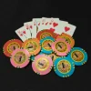 Etiquetas holográficas personalizadas Macaumr para fichas de poker de cassino em argila composta. Etiquetas holográficas personalizadas Macaumr para fichas de poker de cassino em argila composta.