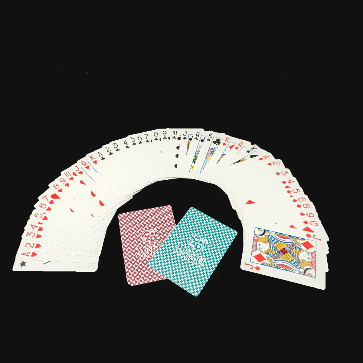 Macaumr Custom 280g China Blue Core Casino Paper Hrací karty