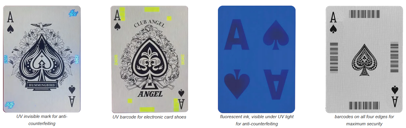 Playing Cards Custom Anti-Counterfeiting Features