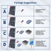 Manual roulette history board package options A B C D with wireless keyboard, software key and double sided display DY05