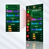 Manual roulette winning number display with detailed red black odd even dozens and columns statistics