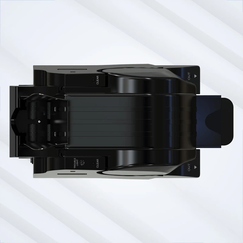 Automatic casino card shuffler