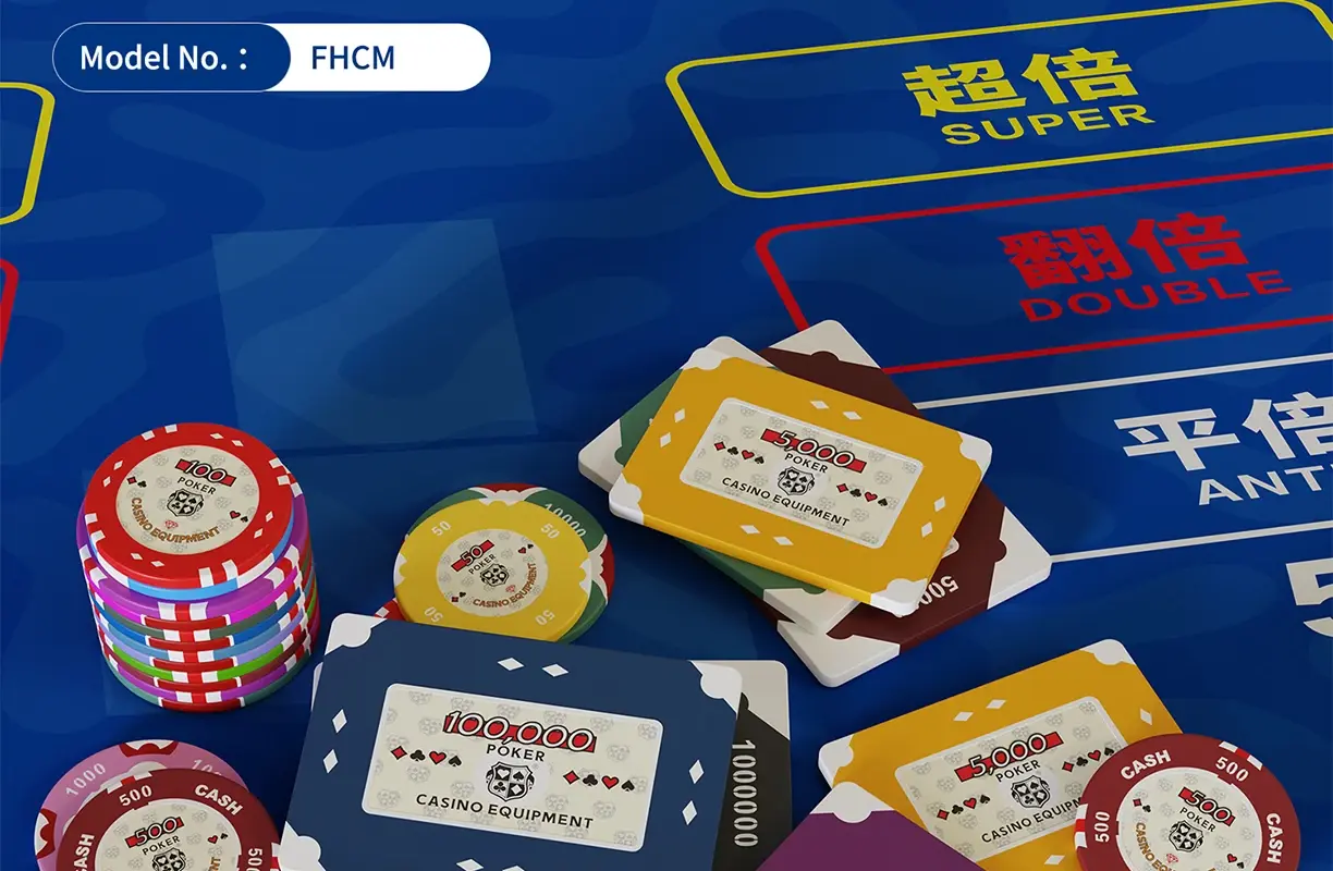 FHCM RFID Clay Composite Poker Chips Overview