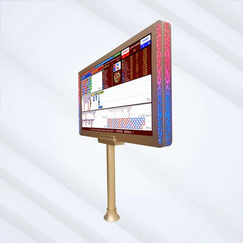 DY-LED07 display, angled view showing both screens