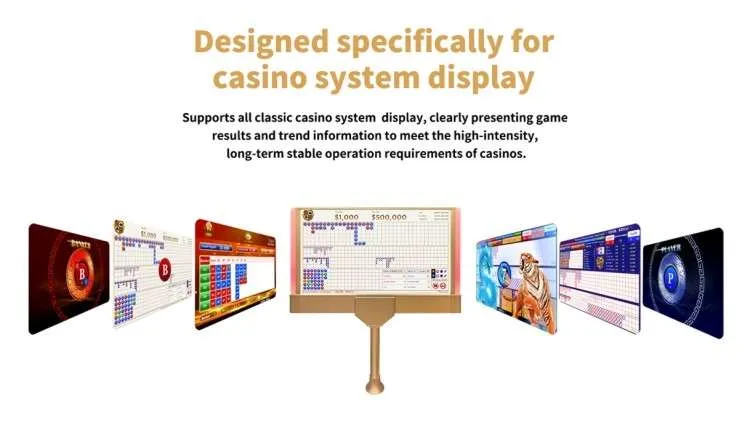 DY-LED08 rendering baccarat, SanGon, NiuNiu and Dragon Tiger layouts